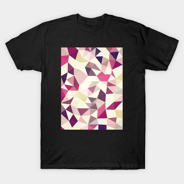 Rose Garden Tris T-Shirt by Beth Thompson Art